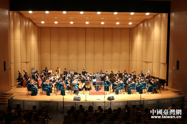 3月16日，由北京市臺灣同胞聯誼會主辦的《梁祝�愛之交響》音樂會在臺灣藝術大學精彩上演