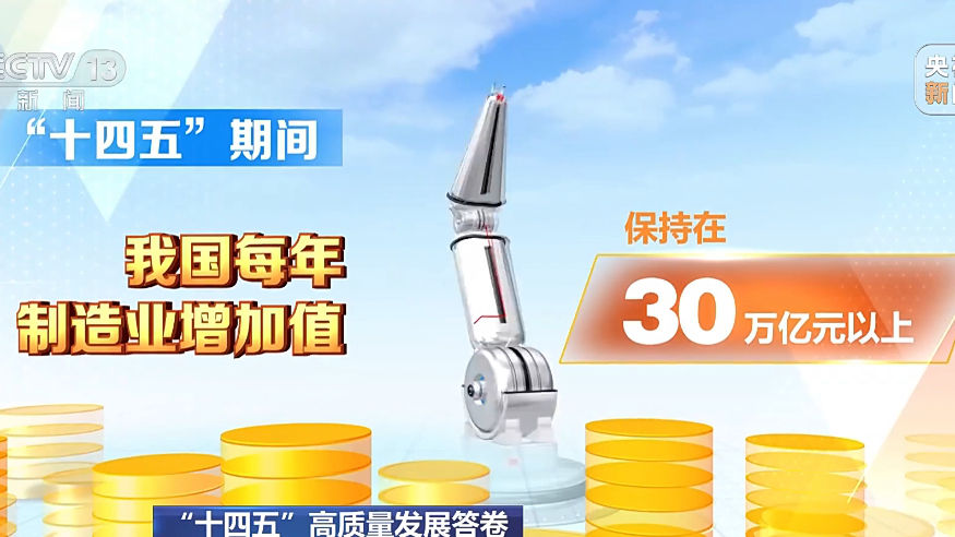 “十四五”高品質發展答卷丨我國經濟總量連續跨越三大臺階 解鎖這些新成就
