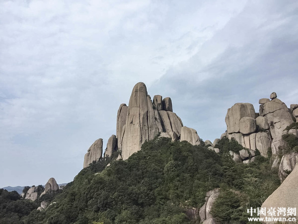 海上仙都太姥山。（台灣網記者 劉瑩 攝）