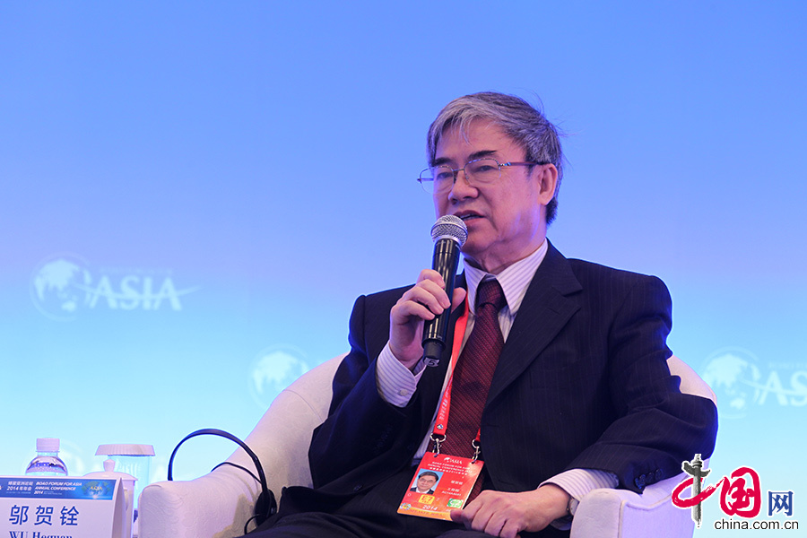 2014年4月10日，博鰲亞洲論壇，“網路空間的行為準則與國際合作”分論壇現場。中國網記者 孫磊攝影