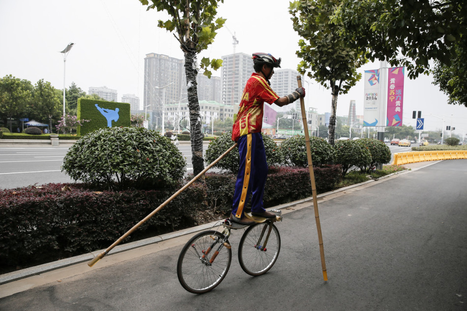 南京青奧會激發市民運動熱情