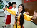 蒙古國大學生感受中國傳統文化