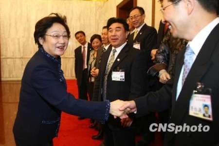 李海峰會見中國和平統一促進會香港總會訪京團